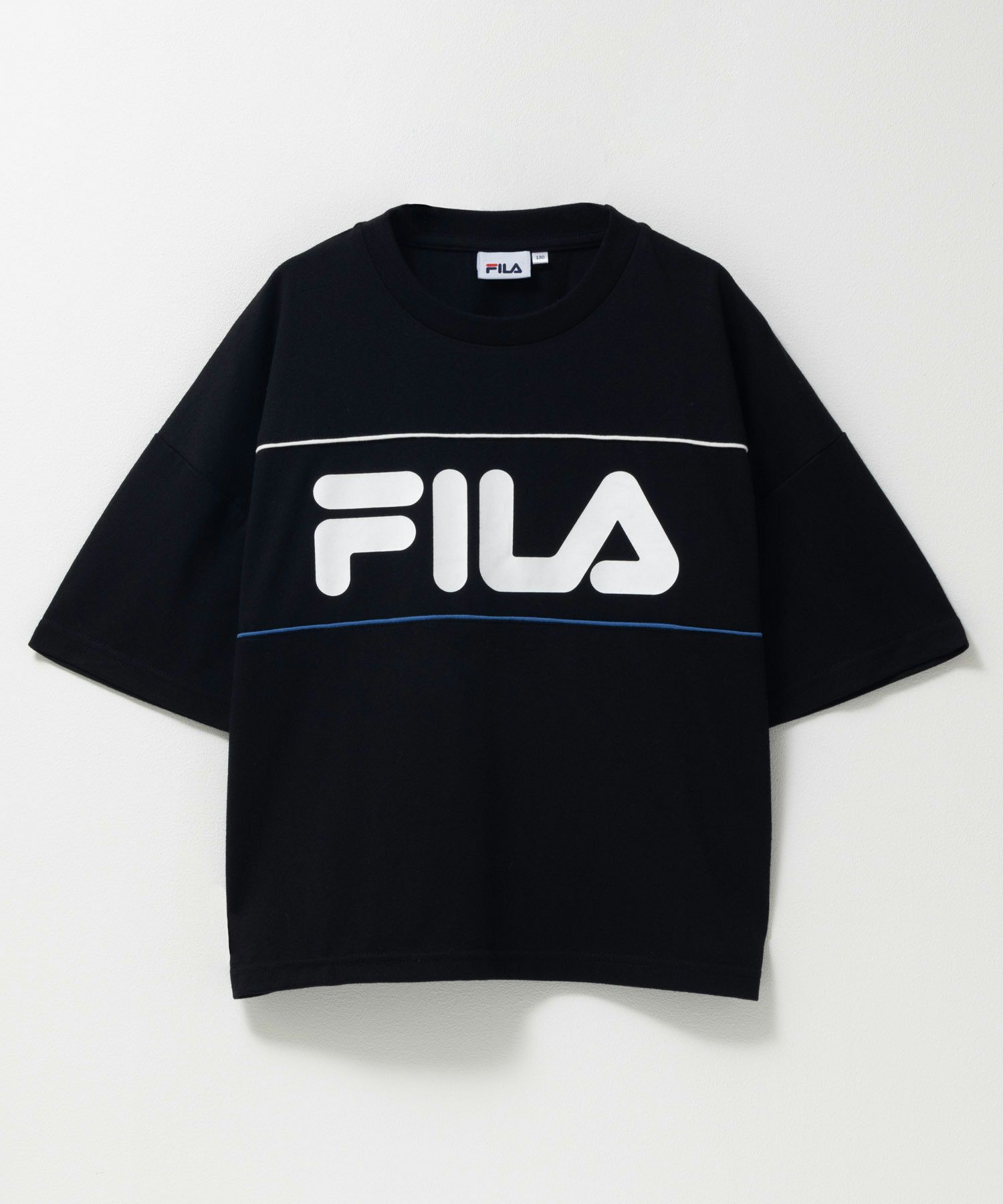 FILA  ビッグサイズ切替Tシャツ キッズ メール便 対応商品商品サムネイル-1