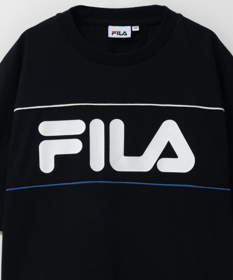 FILA  ビッグサイズ切替Tシャツ キッズ メール便 対応商品商品画像-5