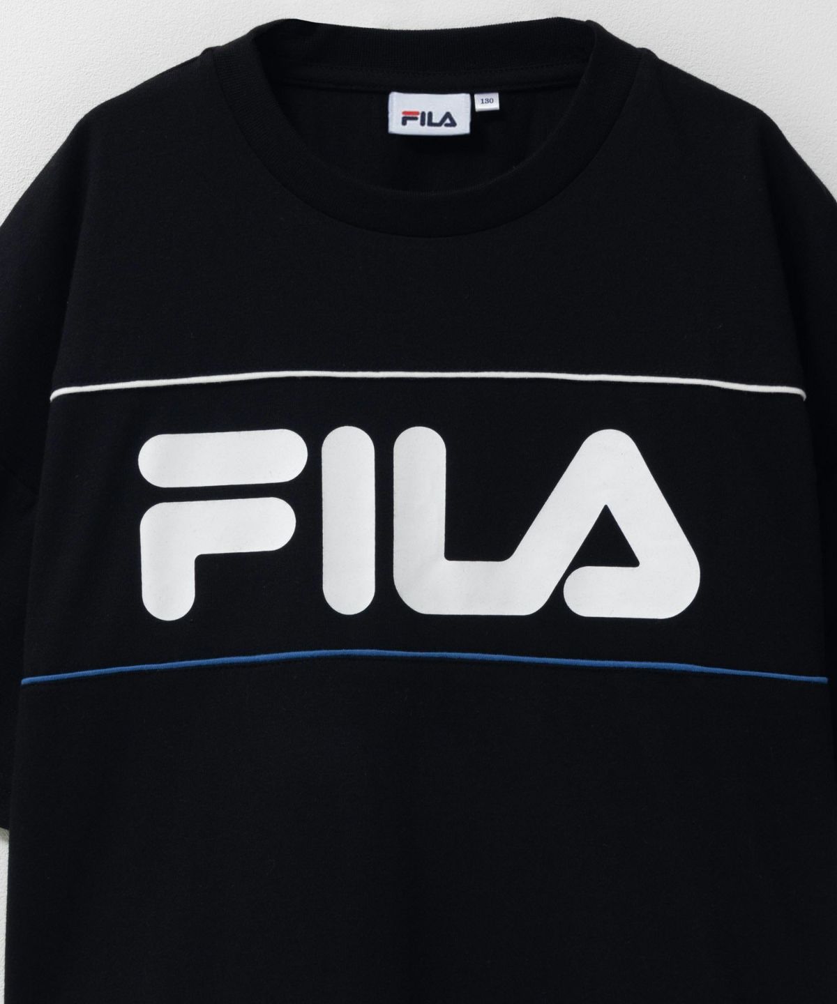 FILA ビッグサイズ切替Tシャツ キッズ ネコポス 対応商品