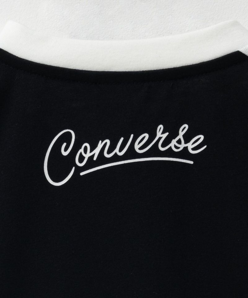 CONVERSE  ビッグサイズ袖ラインTシャツ キッズ メール便 対応商品商品画像-6