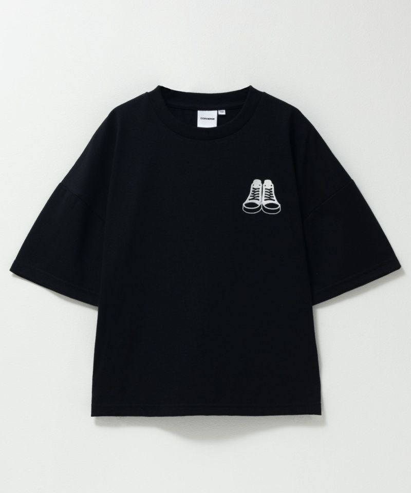 CONVERSE  ビッグサイズデカロゴTシャツ キッズ メール便 対応商品商品画像-2