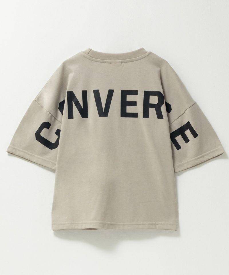 CONVERSE  ビッグサイズデカロゴTシャツ キッズ メール便 対応商品商品画像-3
