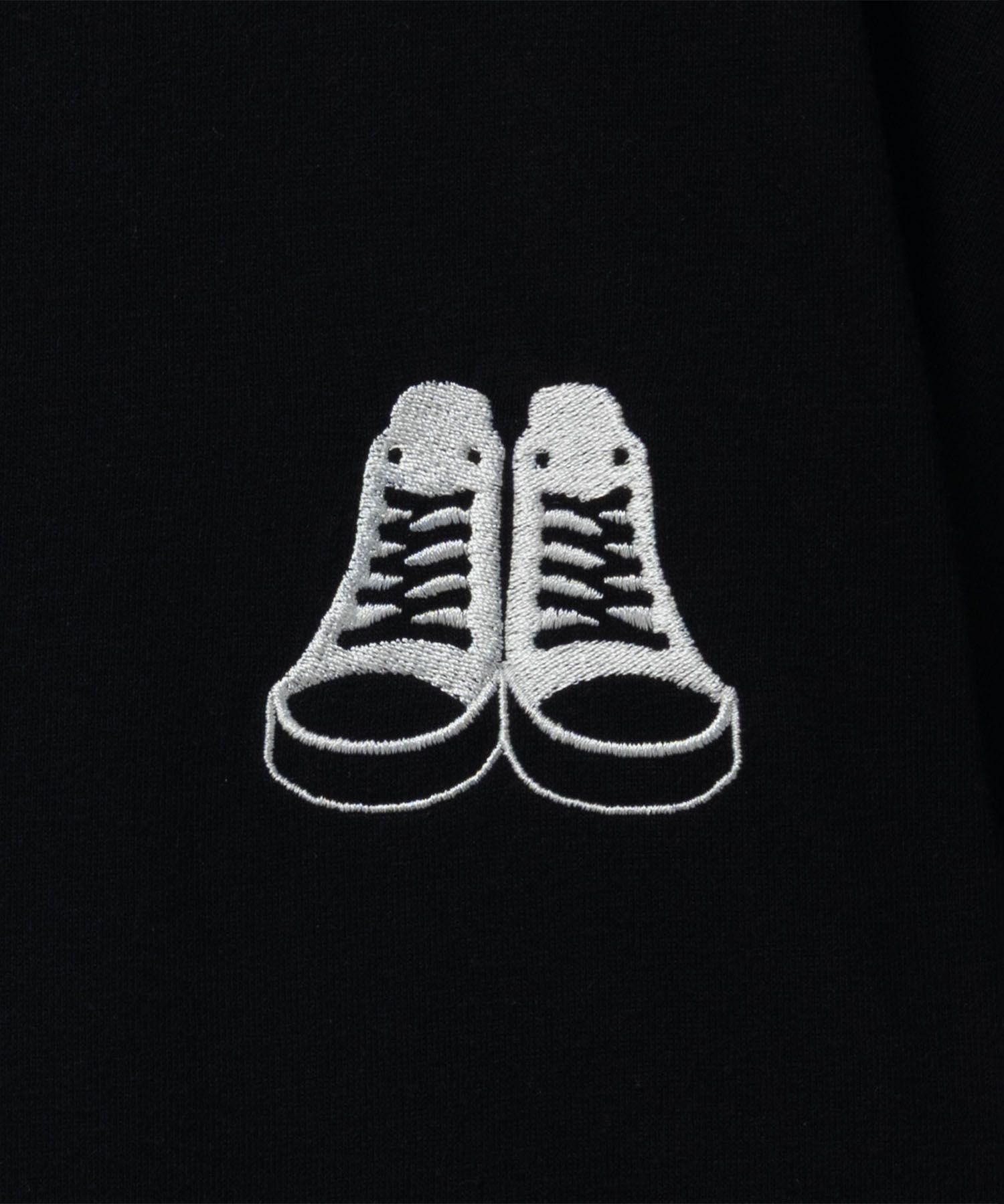 CONVERSE  ビッグサイズデカロゴTシャツ キッズ メール便 対応商品商品サムネイル-5