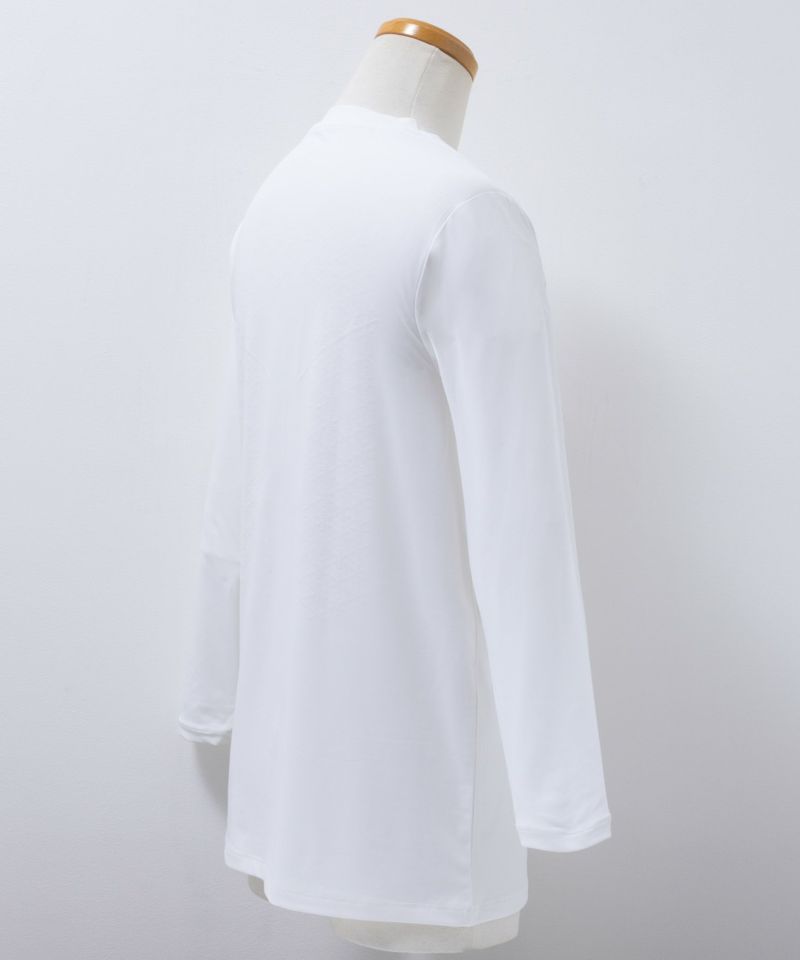 NAVY  SARARI W冷感長袖Tシャツ メンズ商品画像-9