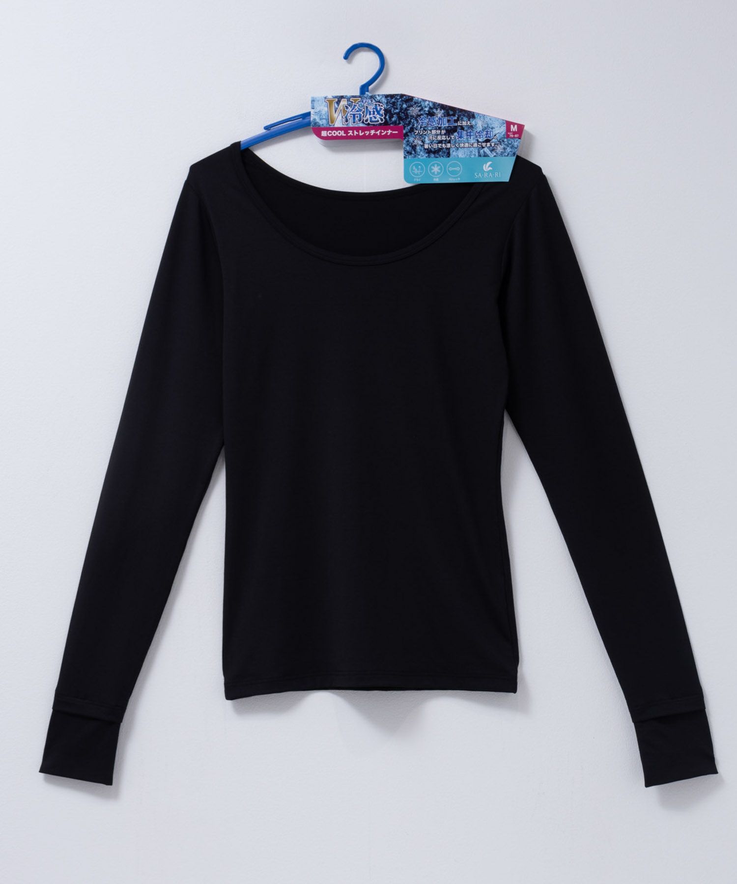 nAvy SARARI W冷感長袖Tシャツ レディース ネコポス 対応商品