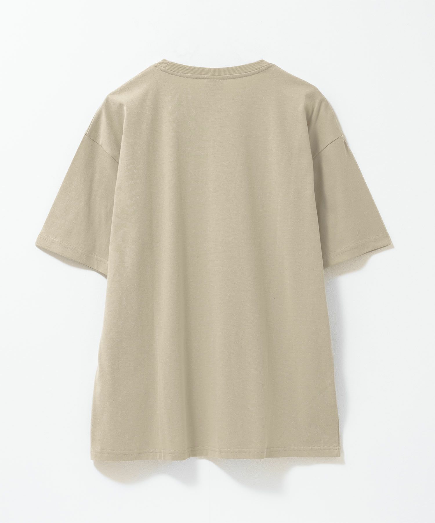ヒゲサガラ刺繍ワンポイントTシャツ メンズ メール便 対応商品商品サムネイル-2