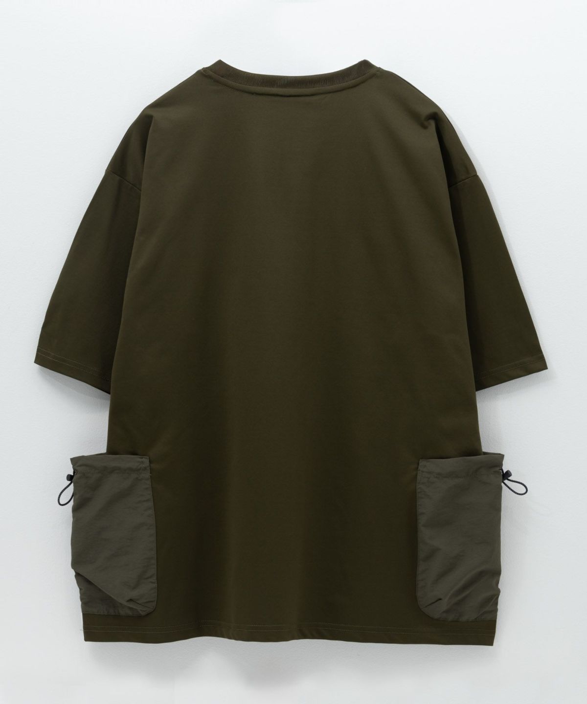 WOODS ドローコードポケット付きTシャツ メンズ ネコポス 対応商品