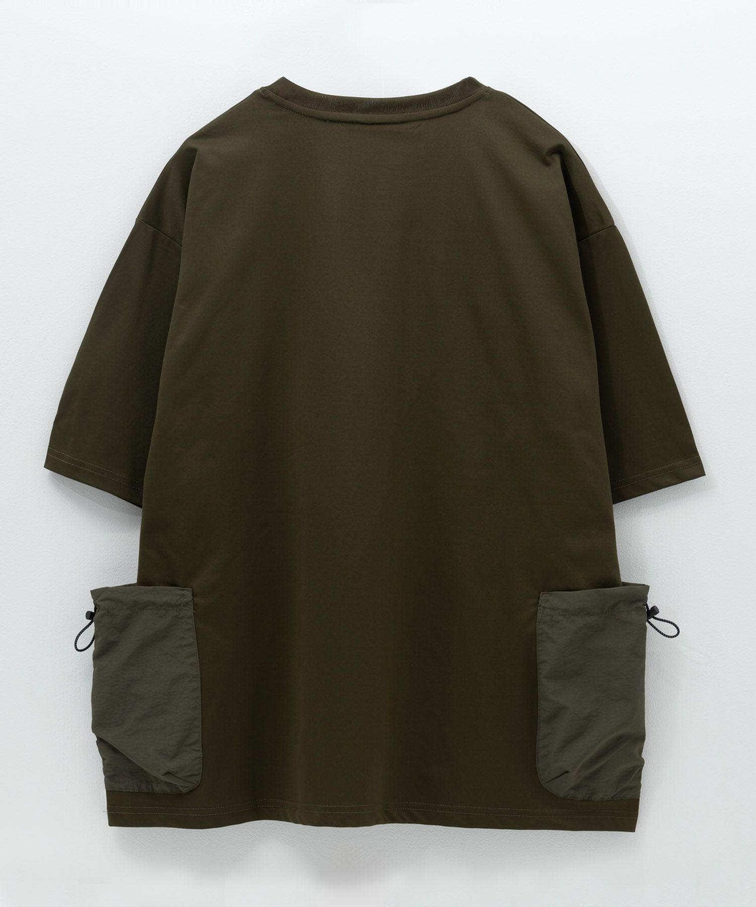 WOODS ドローコードポケット付きTシャツ メンズ ネコポス 対応商品