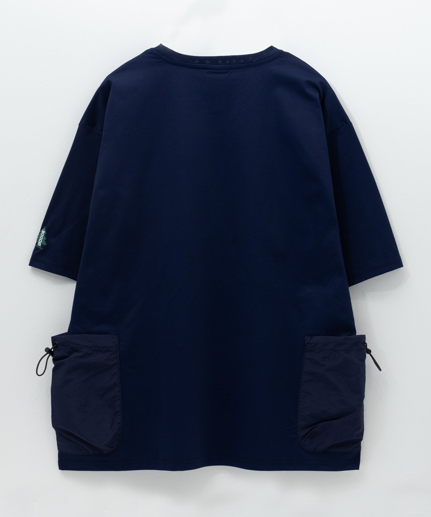 WOODS ドローコードポケット付きTシャツ メンズ ネコポス 対応商品
