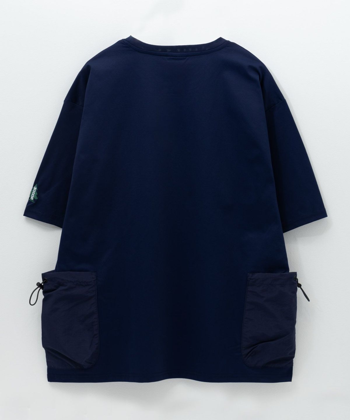 WOODS ドローコードポケット付きTシャツ メンズ ネコポス 対応商品