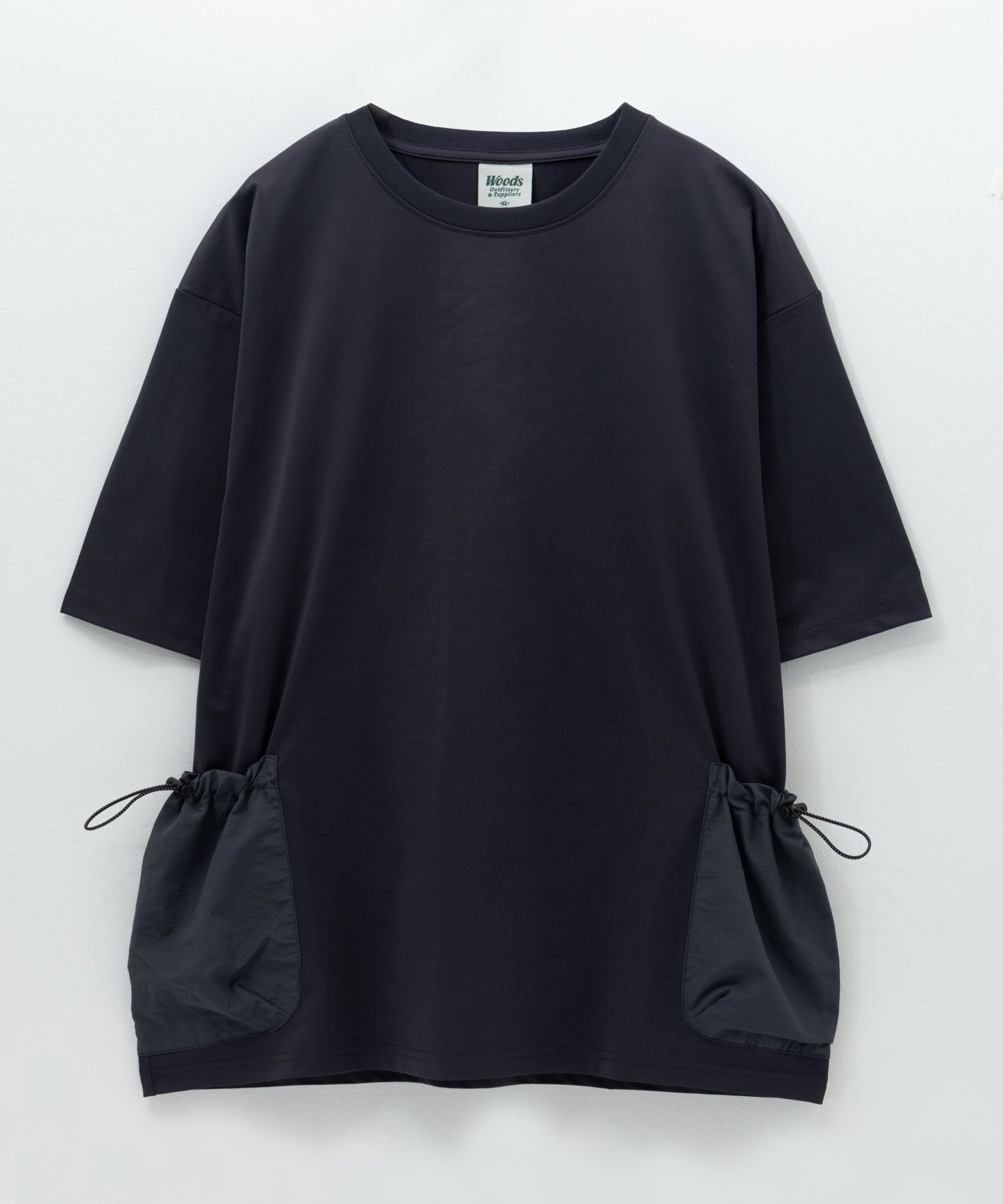 WOODS  ドローコードポケット付きTシャツ メンズ メール便 対応商品商品画像-11
