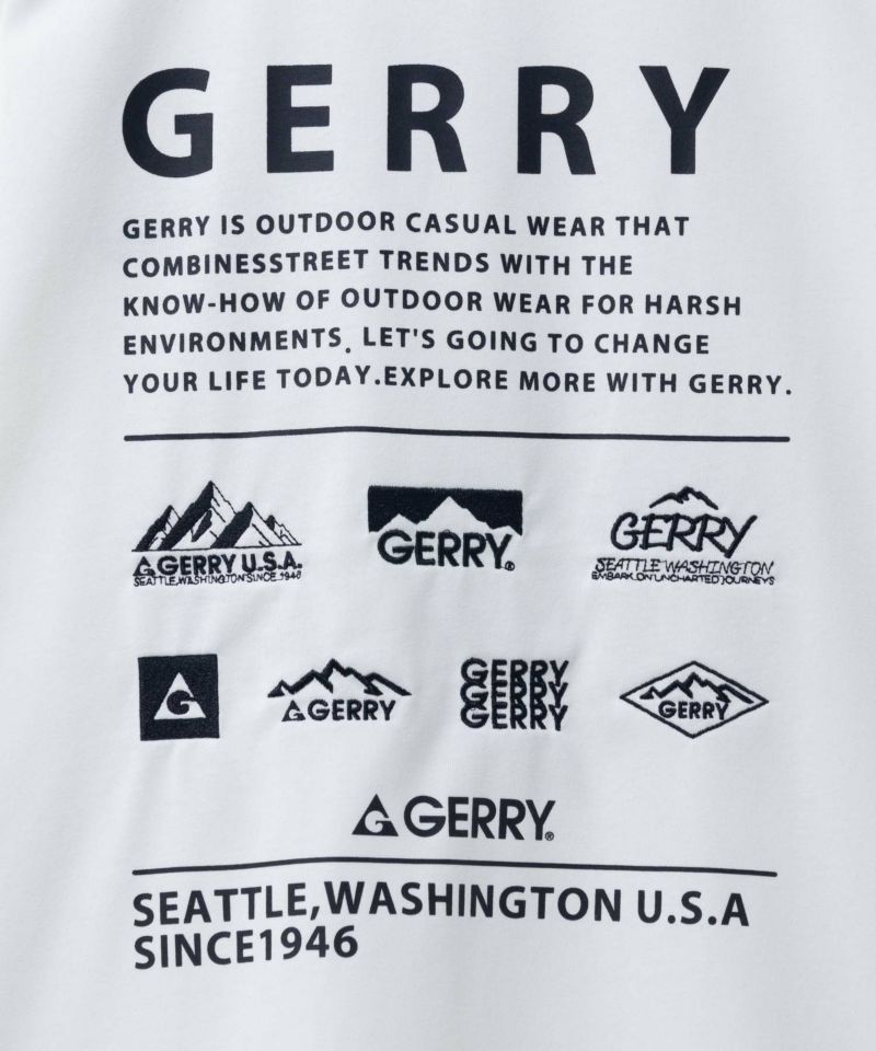 GERRY 刺繍プリントTシャツ メンズ メール便 対応商品商品画像-6