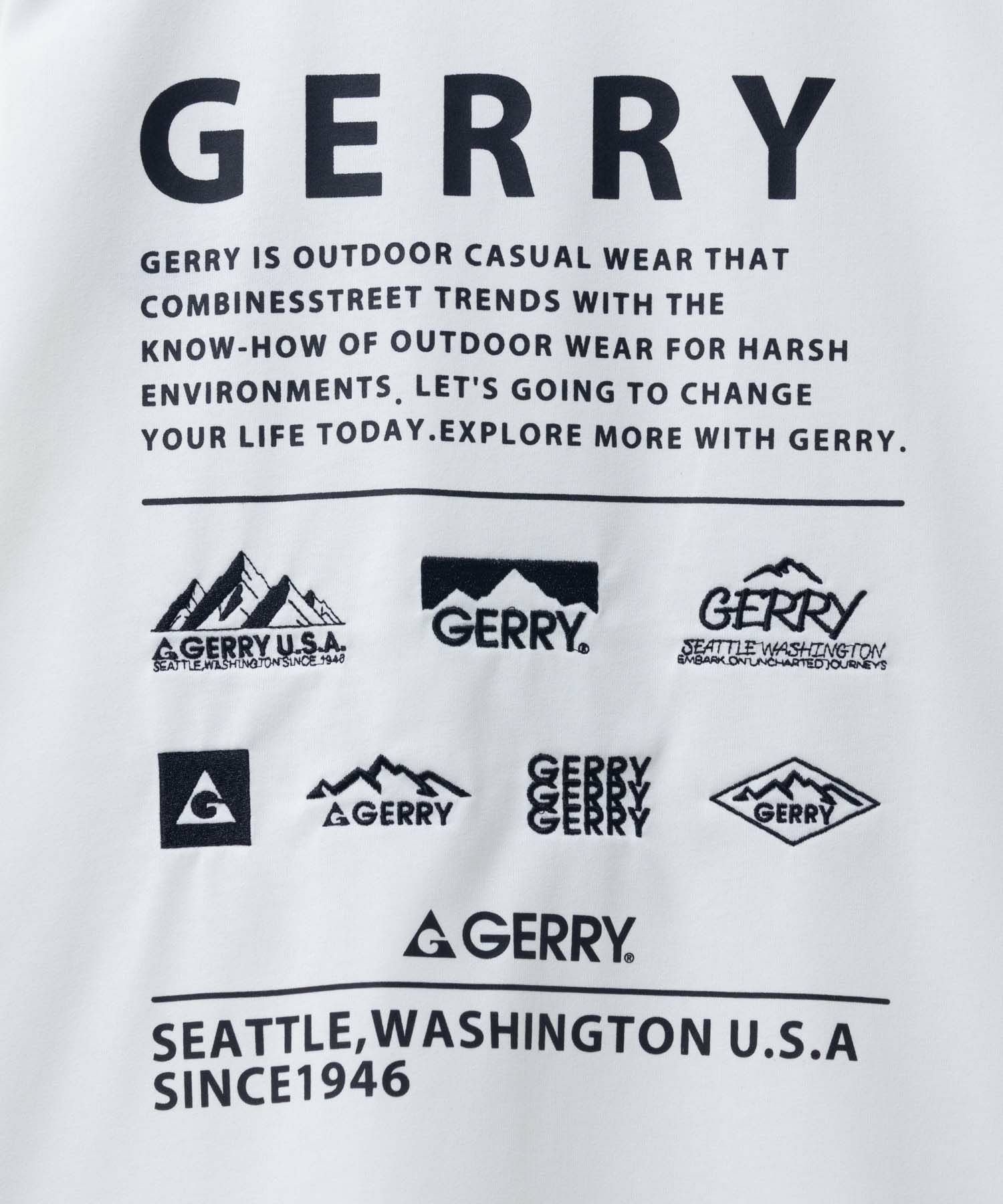 GERRY 刺繍プリントTシャツ メンズ ネコポス 対応商品