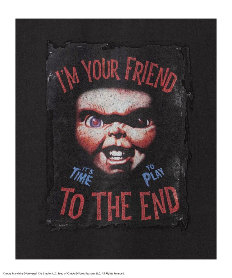 チャッキー デザインTシャツ メンズ メール便 対応商品商品画像-5