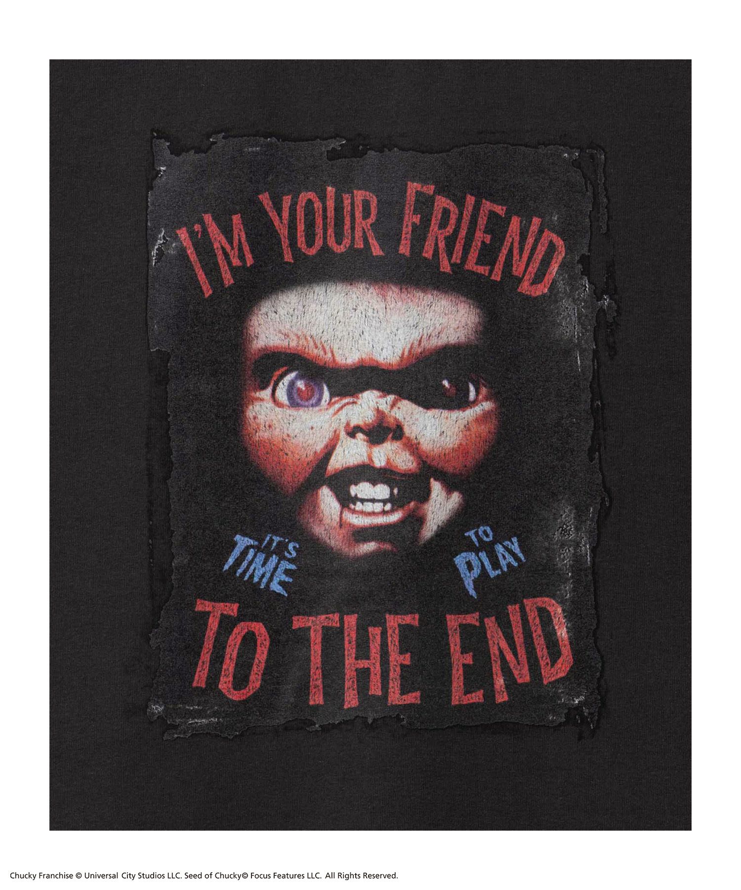 チャッキー デザインTシャツ メンズ メール便 対応商品商品画像-5