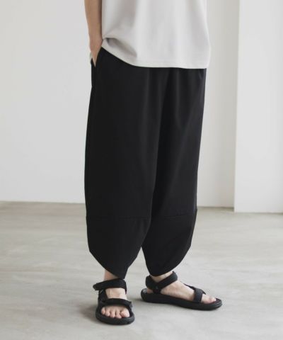 NAVY  SARARI バルーンロングパンツ メンズ