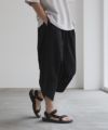 NAVY SARARI バルーンロングパンツ メンズ