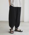 NAVY SARARI バルーンロングパンツ メンズ
