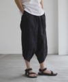 NAVY SARARI バルーンロングパンツ メンズ