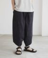 NAVY SARARI バルーンロングパンツ メンズ