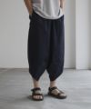 NAVY SARARI バルーンロングパンツ メンズ