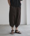 NAVY SARARI バルーンロングパンツ メンズ