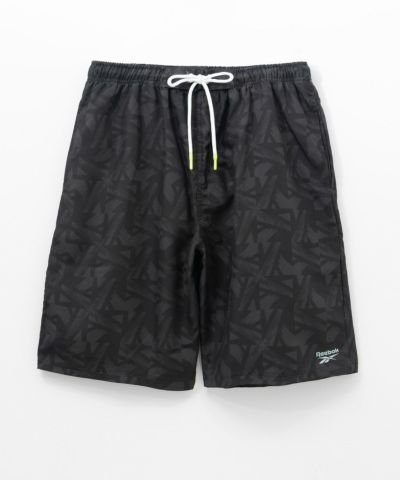 Reebok  総柄サーフトランクス ショートパンツ メンズ