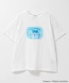ちいかわ 半袖Tシャツ ハチワレ キッズ メール便 対応商品商品サムネイル-3