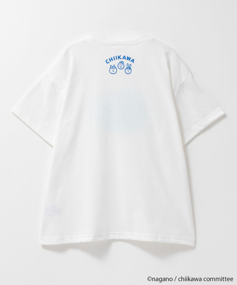 ちいかわ 半袖Tシャツ ハチワレ キッズ メール便 対応商品商品画像-4