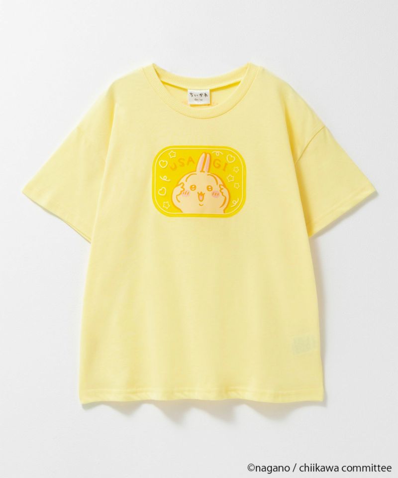 ちいかわ 半袖Tシャツ うさぎ キッズ メール便 対応商品商品画像-1