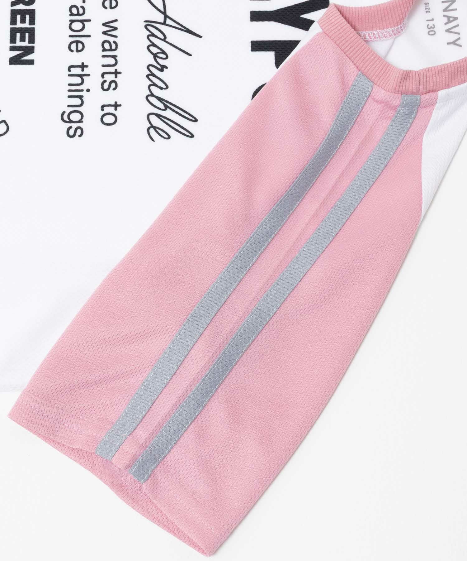 NAVY ラグラン切替Tシャツ キッズ ネコポス 対応商品
