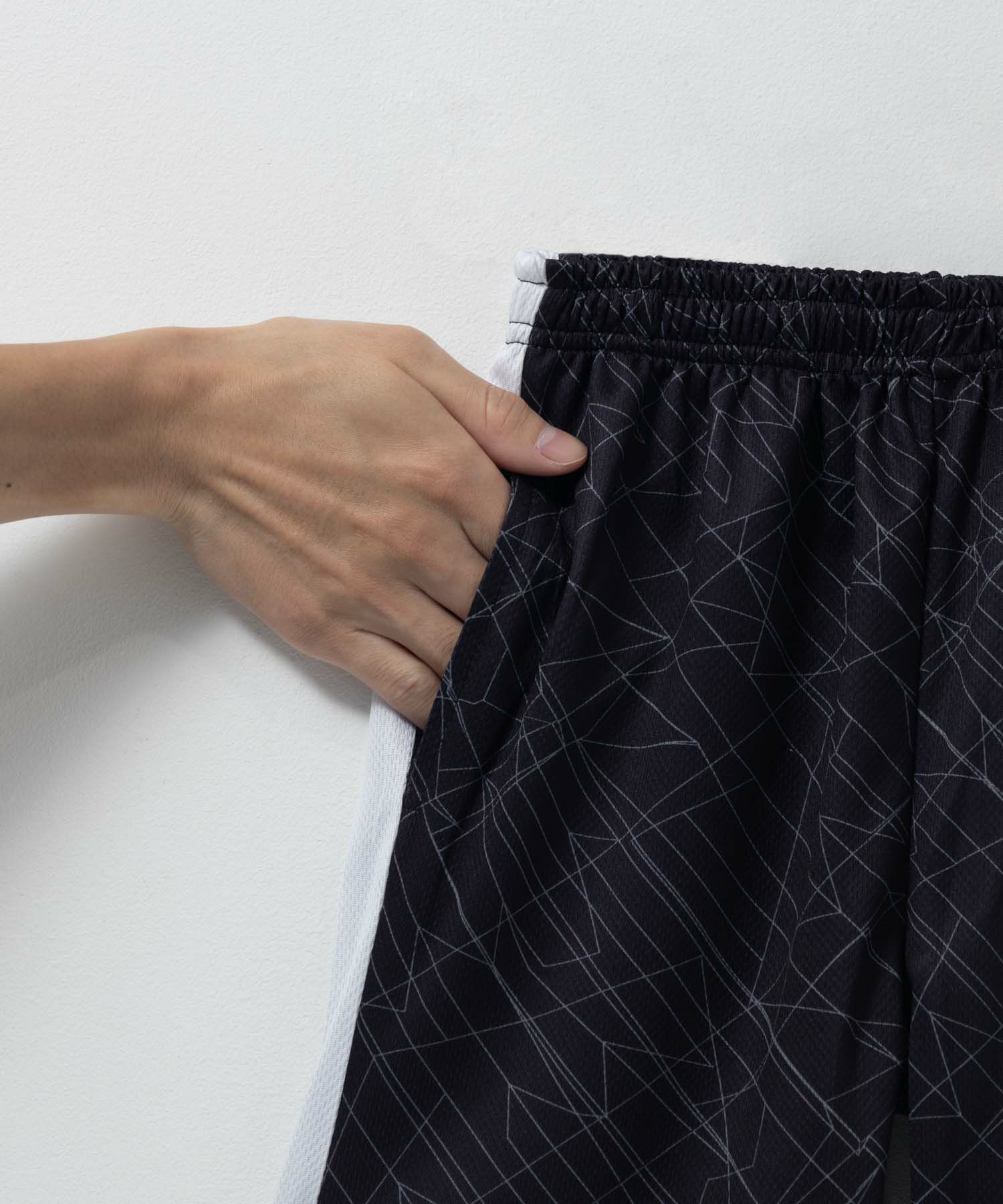 NAVY サイド切替ショートパンツ キッズ