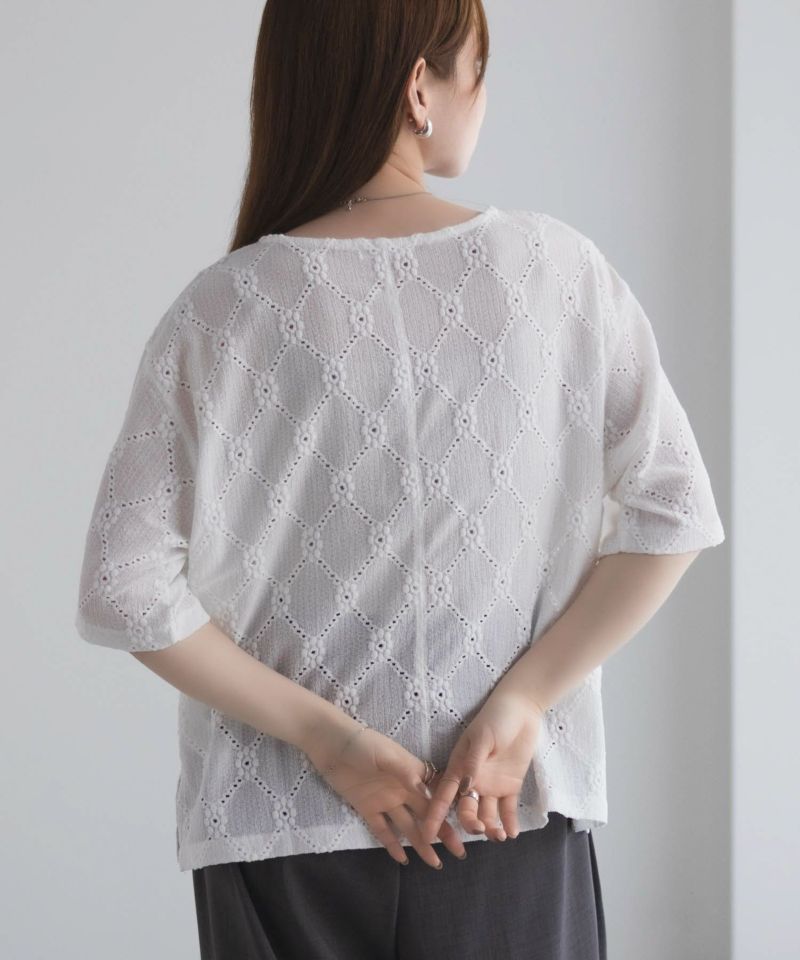 nAvy  レースプルオーバー レディース商品画像-7