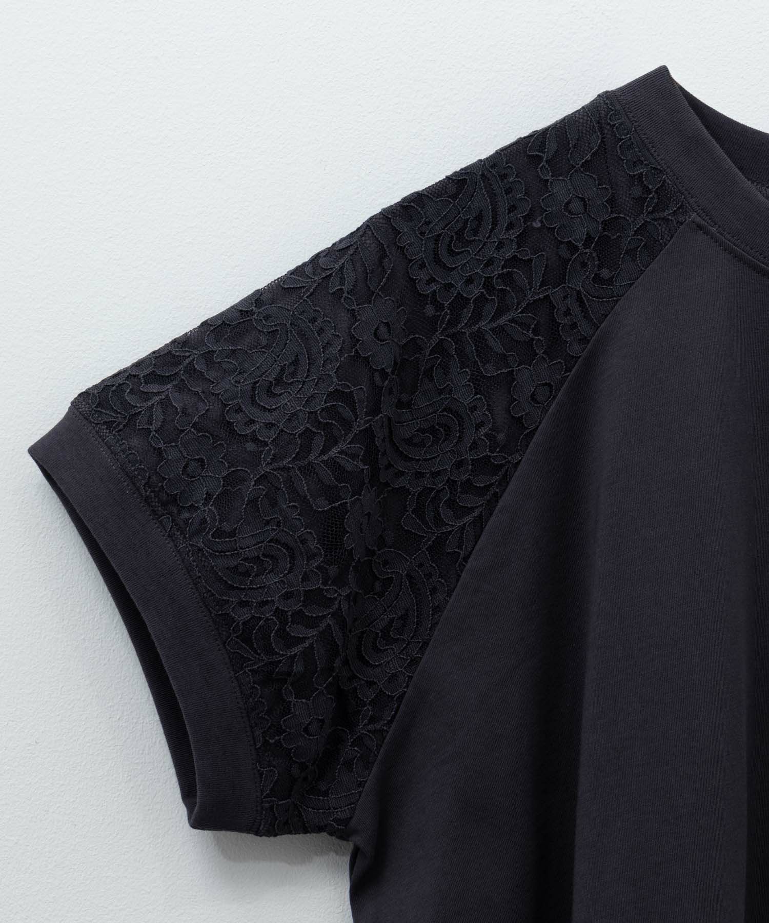 nAvy ショルダーレースTシャツ レディース ネコポス 対応商品