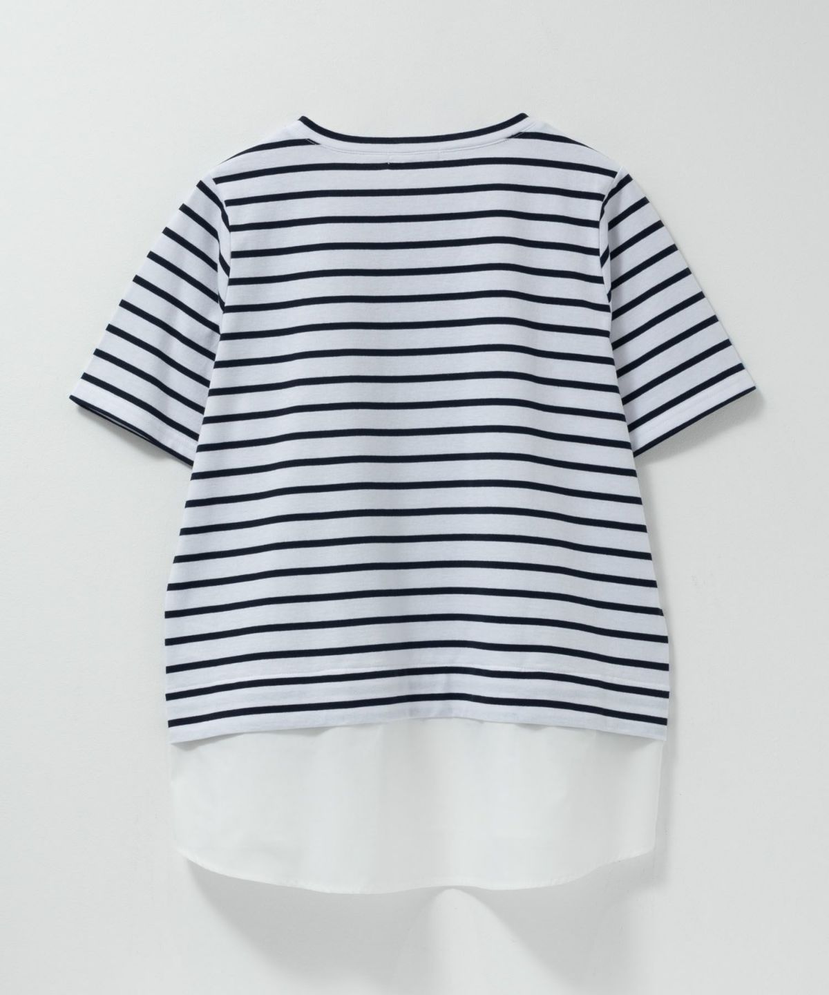 nAvy 時短 裾異素材切替プルオーバー レディース ネコポス 対応商品