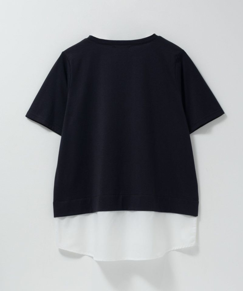 nAvy  時短 裾異素材切替プルオーバー レディース メール便 対応商品商品画像-26