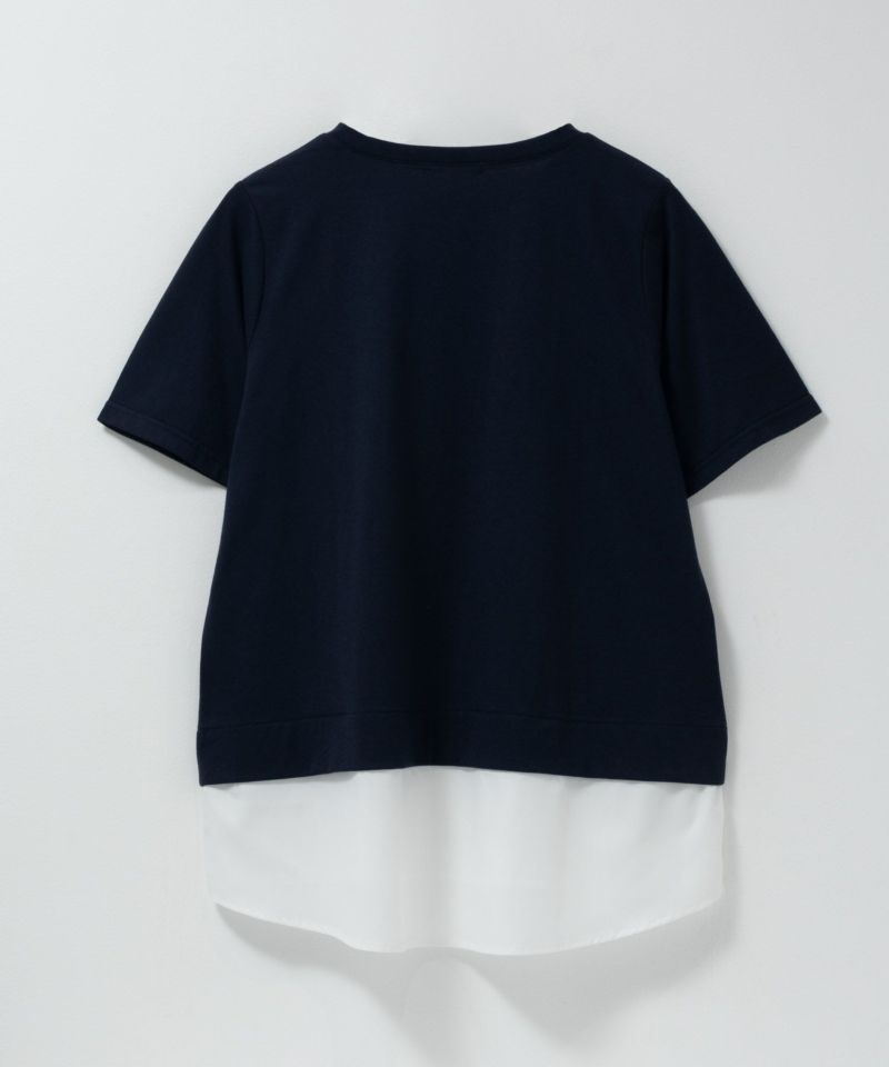 nAvy 時短 裾異素材切替プルオーバー レディース メール便 対応商品商品画像-28