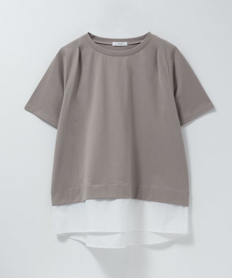 nAvy  時短 裾異素材切替プルオーバー レディース メール便 対応商品商品画像-29