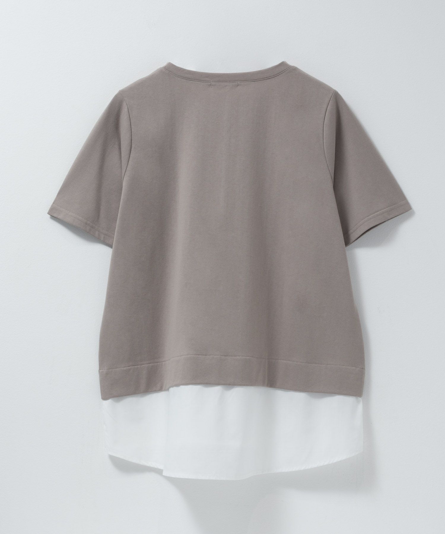 nAvy 時短 裾異素材切替プルオーバー レディース ネコポス 対応商品