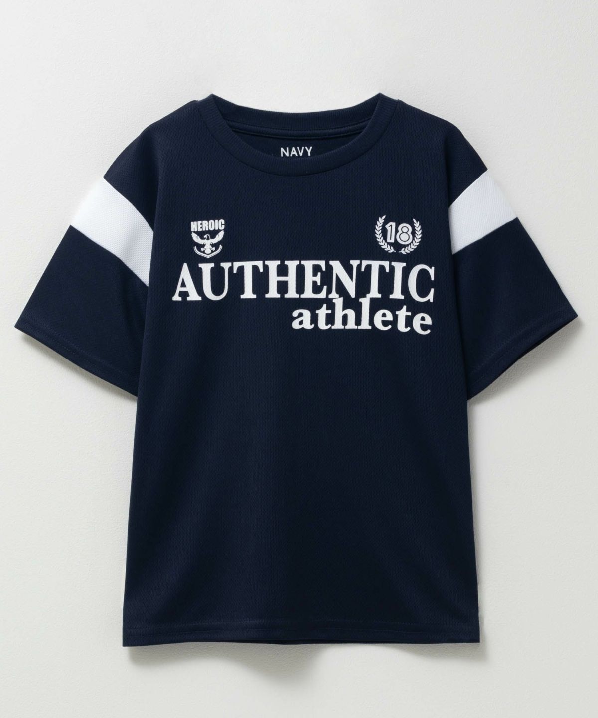 NAVY 肩切替配色Tシャツ キッズ ネコポス 対応商品