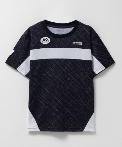 NAVY  胸切替Tシャツ キッズ ネコポス 対応商品