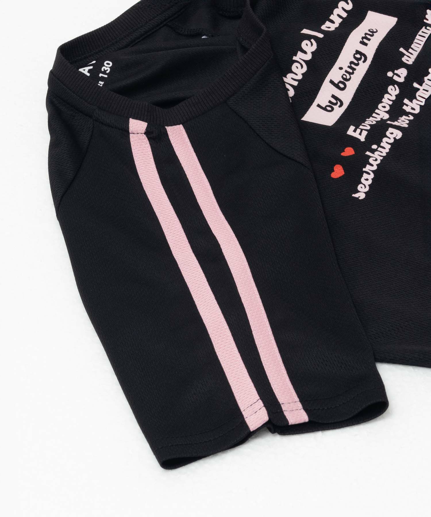 NAVY 肩ラインTシャツ キッズ ネコポス 対応商品