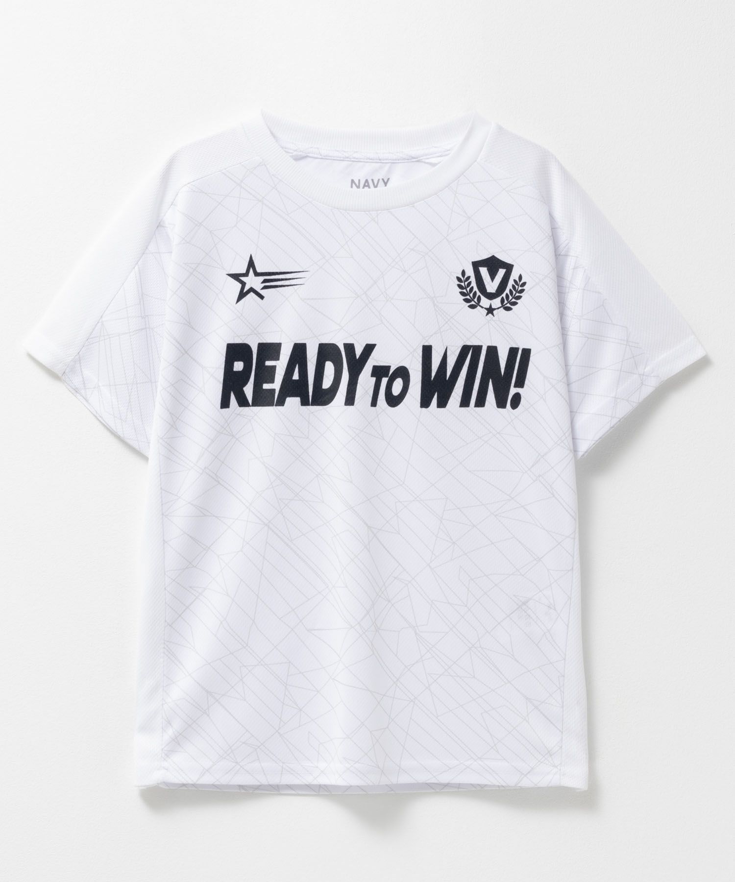 NAVY  配色切替Tシャツ キッズ メール便 対応商品商品画像-3
