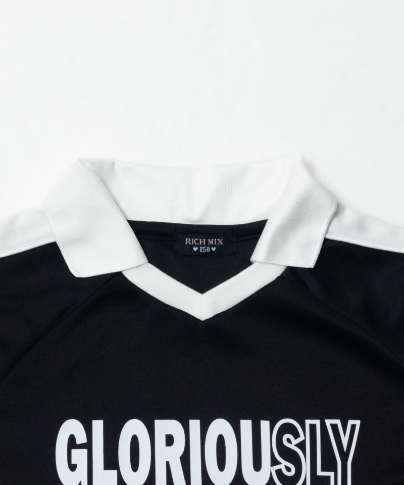 RICH MIX ポンチ素材 襟付きワンピース キッズ商品画像-6