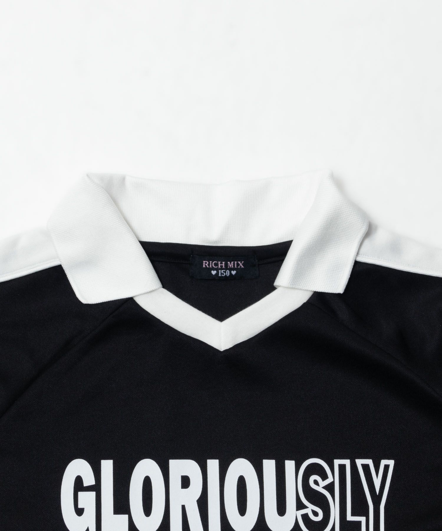 RICH MIX ポンチ素材 襟付きワンピース キッズ商品画像-6