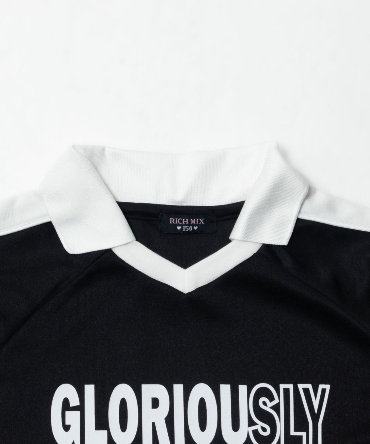 RICH MIX ポンチ素材 襟付きワンピース キッズ