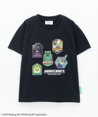 Minecraft マインクラフト エンボスプリントTシャツ キッズ ネコポス 対応商品