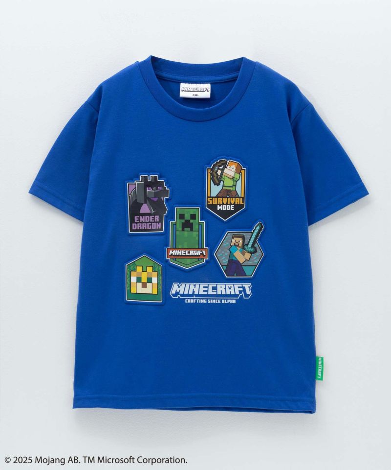 Minecraft マインクラフト エンボスプリントTシャツ キッズ メール便 対応商品商品画像-3