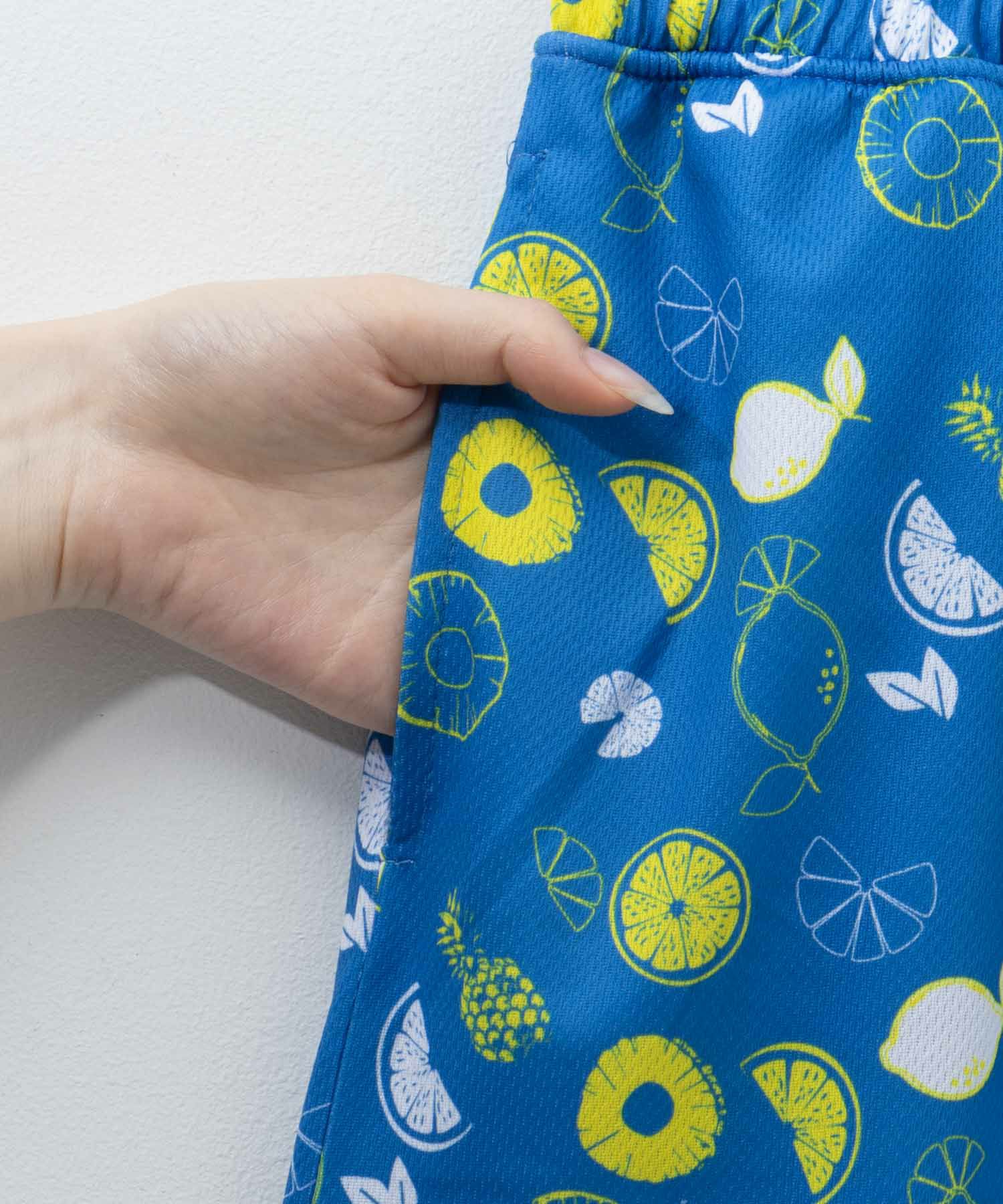 NAVY フルーツ柄ショートパンツ キッズ