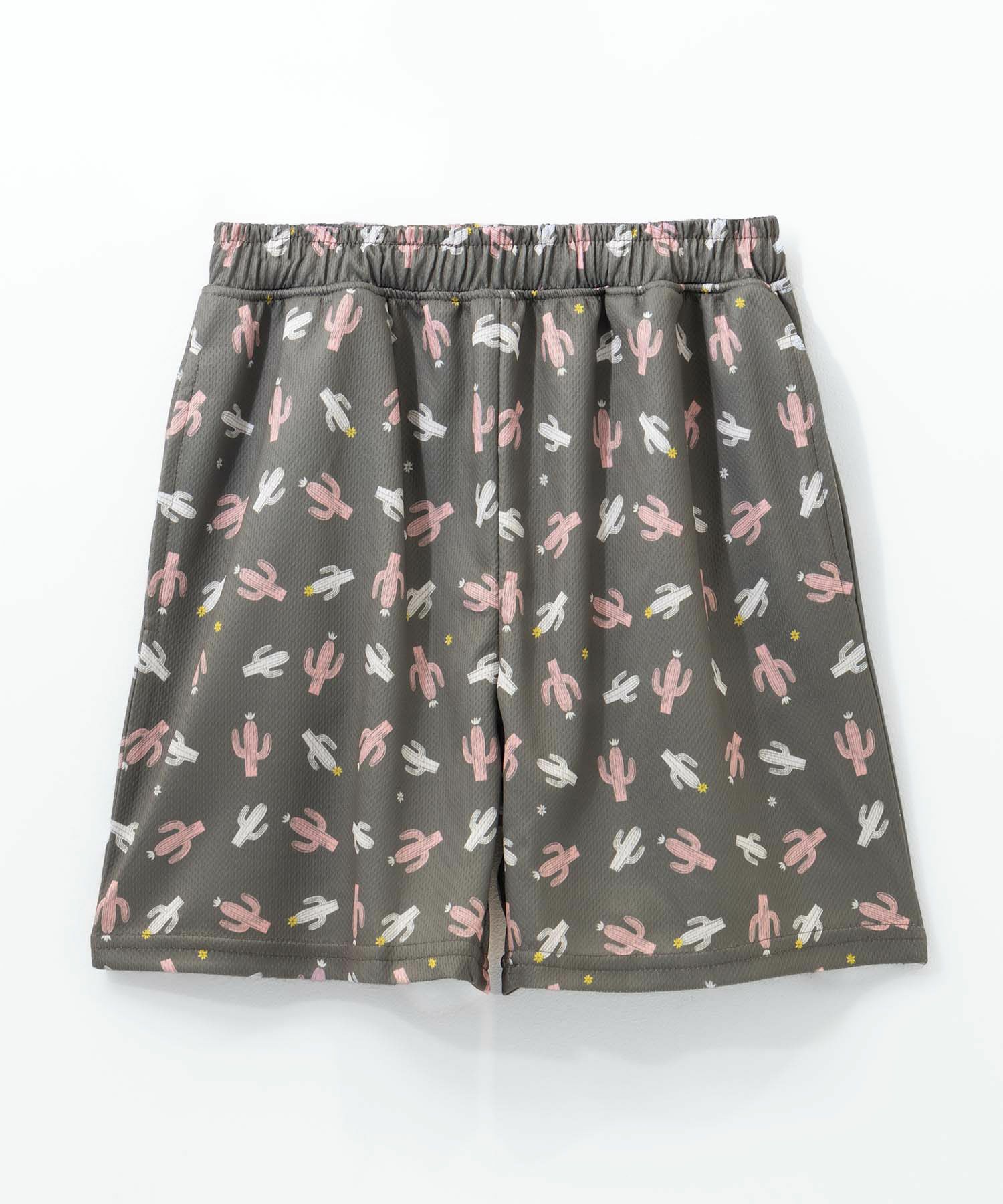 NAVY  サボテン柄ショートパンツ キッズ商品サムネイル-1